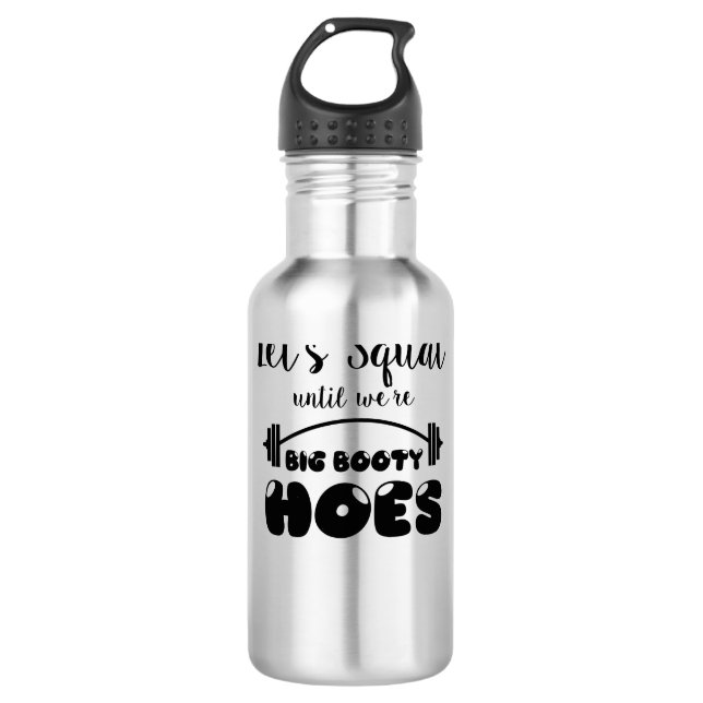 Garrafa Trabalho de Hoes de Booty Grandes (Frente)
