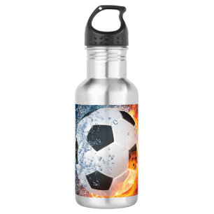 Garrafa Travesseiro decorativo Flaming de Futebol/Bola de 
