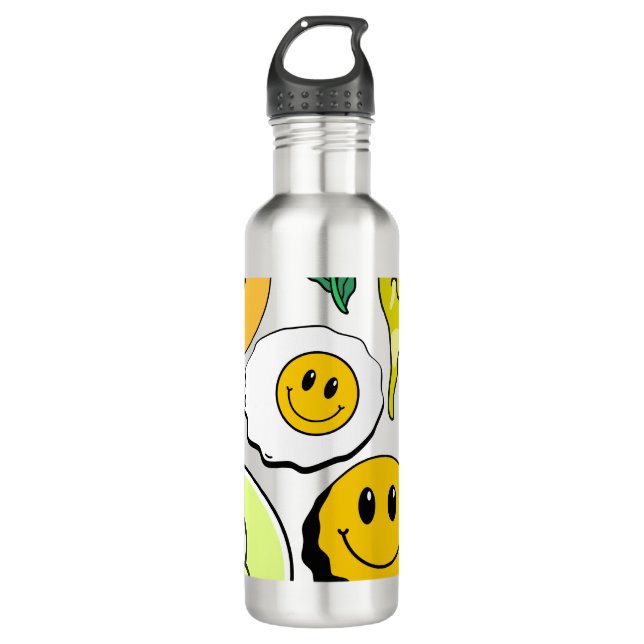 Garrafa Travesseiro decorativo Mikitiez Jardim Amarelo Smi (Frente)