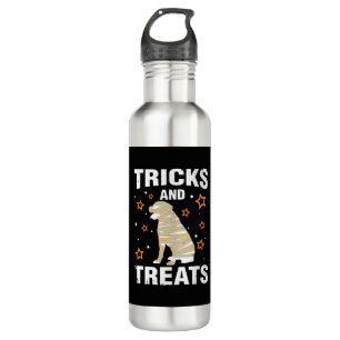 Garrafa Treats Truks Rottweiler Fumaça de Halloween Mamã