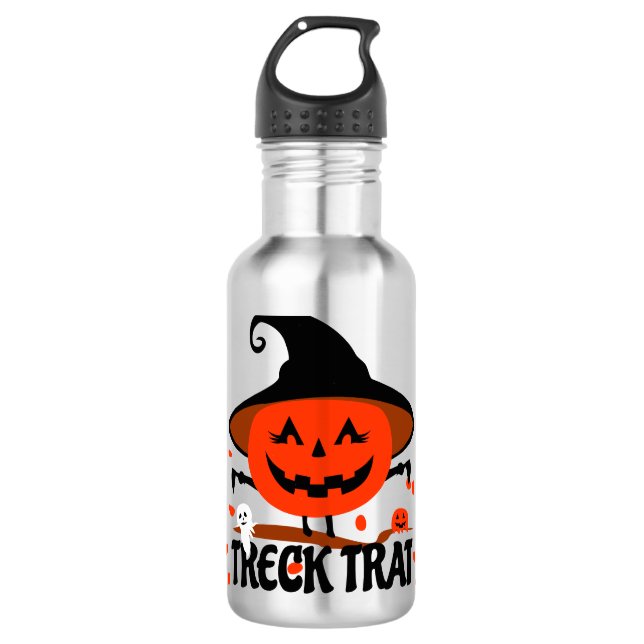 Garrafa Treck Trat Pumpkin sorrindo (Frente)