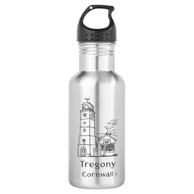 Garrafa Tregony Clocktower Water Bottle (Frente)