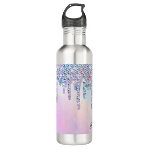 Garrafa Trendy Rainbow Glitter Drives Holographic