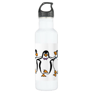 Garrafa Três Pinguins Dançantes