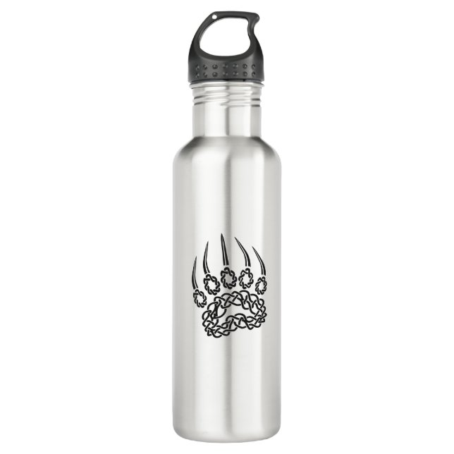 Garrafa Tribal Black Bear Paw (Frente)