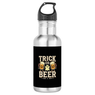 Garrafa Trick or Beer Design de Cerveja de Halloween_1