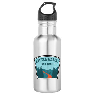Garrafa Trilha ferroviária Kettle Valley na Colômbia Britâ