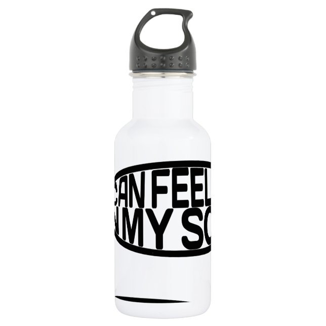 Garrafa Trinity Fishes Eu posso senti-lo na minha alma (Frente)