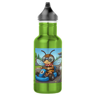 Garrafa Trinkflasche mit schönem Motiv