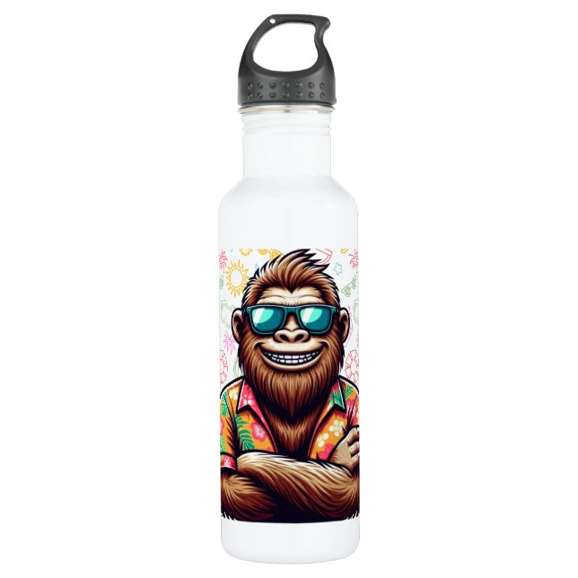 Garrafa Tropical/Beach yeti/bigfoot (Frente)