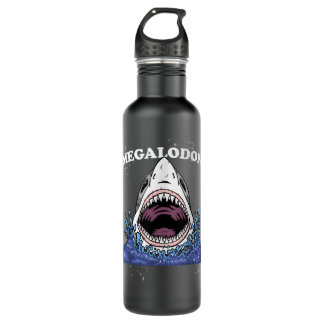 Garrafa Tubarão-gigante Megalodon Monster Tubarão-retrô pa