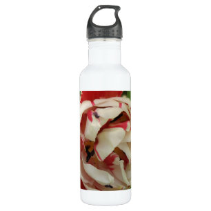 Garrafa Tulipa Rosa e Branca