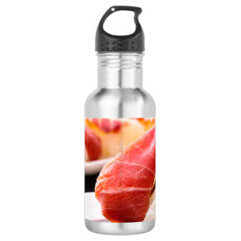 Garrafa Tuna sushi dipped in soy sauce - close up shot