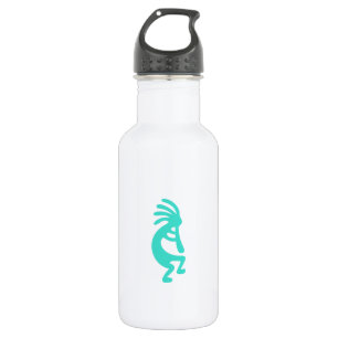 Garrafa Turquesa Kokopelli