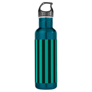 Garrafa Turquoise Vertical Stripes Customize This!