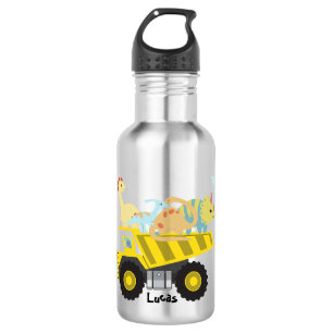 Garrafa Um belo caminhão de trator de dinossauro de volta 