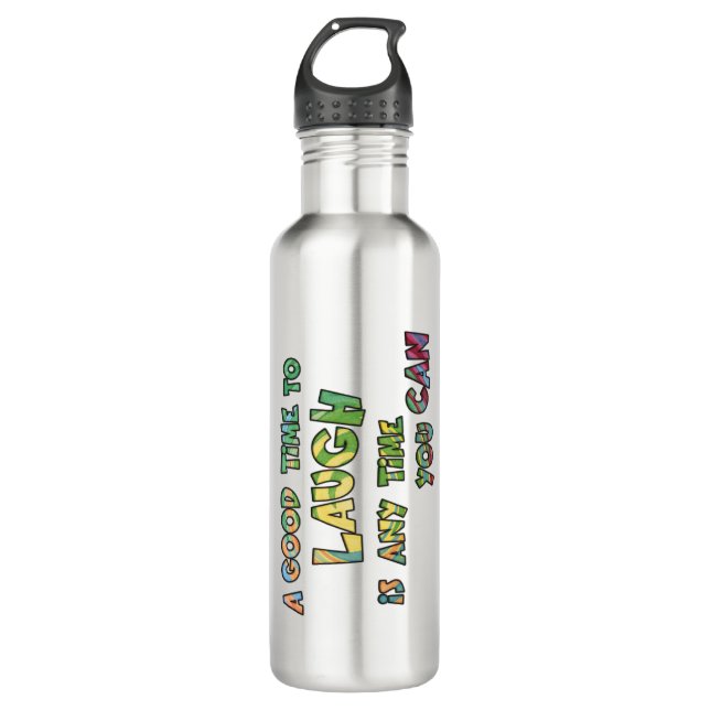 Garrafa UM BOM TiME PARA RIR É POSSÍVEL (Frente)