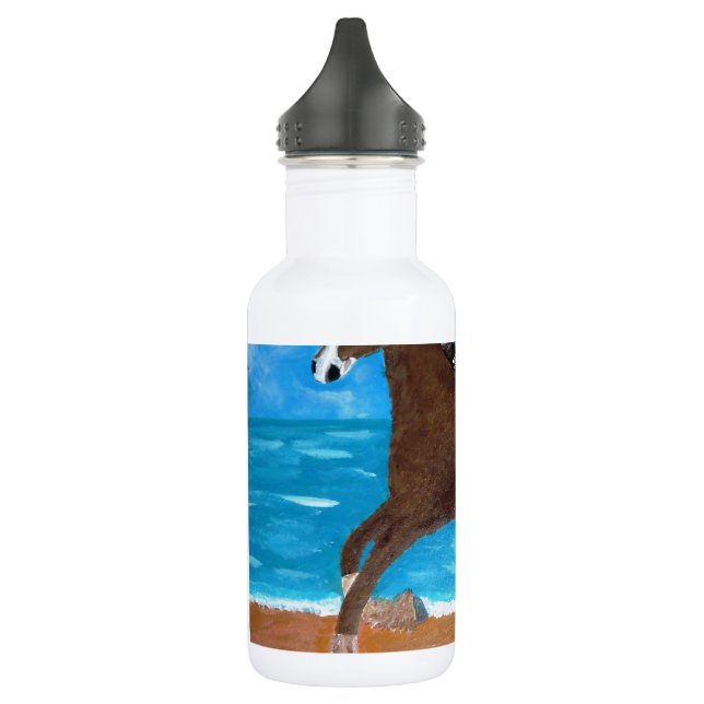 Garrafa um Cavalo na Praia (Esquerda)