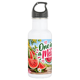 Garrafa Um em um Melão de Melancia Verão