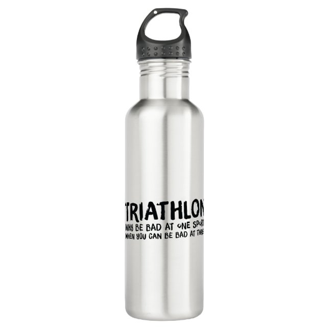 Garrafa Um presente Triathlon excelente para seu amigo ou  (Frente)