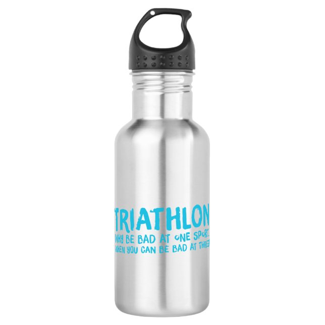 Garrafa Um presente Triathlon excelente para seu amigo ou  (Frente)