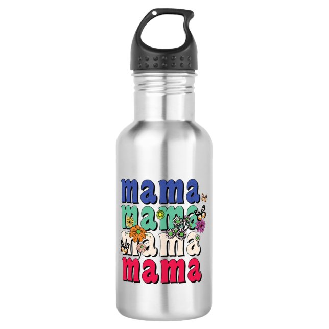 Garrafa Uma Homenagem Elegante à Mamãe (Frente)
