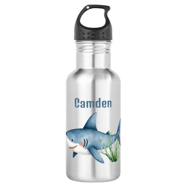 Garrafa Under the Sea Kids Stainless Steel Water Bottle (Frente)