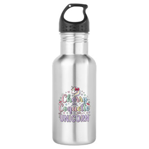 Garrafa Unicórnio Cereja Coquete Unicórnio Original Zazzle