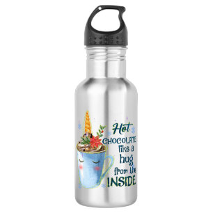 Garrafa Unicórnio de Chocolate Quente   Cozy Unicorn Winte