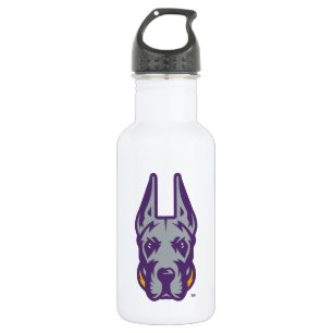 Garrafa Universidade de Albany Great Dane Mascot Head