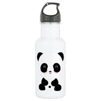 Garrafa Urso de panda de cora bonito