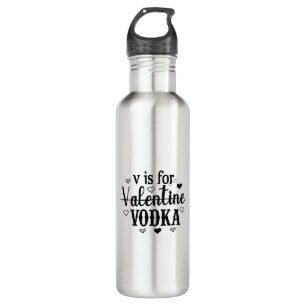 Garrafa V É Para Namorados Vodka-Dia de os namorados Vodka