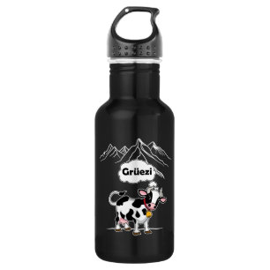 Garrafa Vaca suíça - Grüezi - Viagem de Suiça