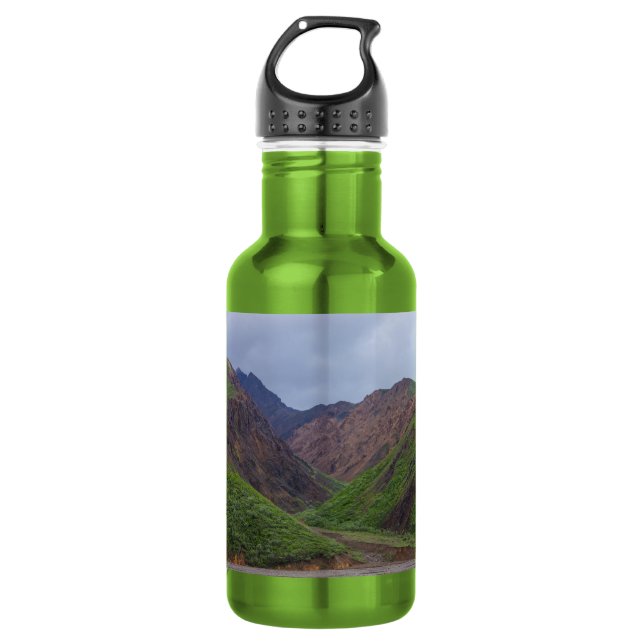 Garrafa Vale no Rio Toklat de Denali (Frente)