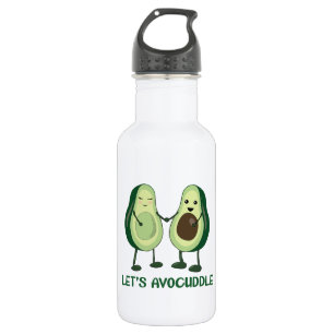 Garrafa Vamos Avocuddle - Engraçado Avocado Pun