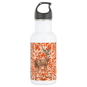 Garrafa Veado em cor damasco de carvalho decorativo em lar