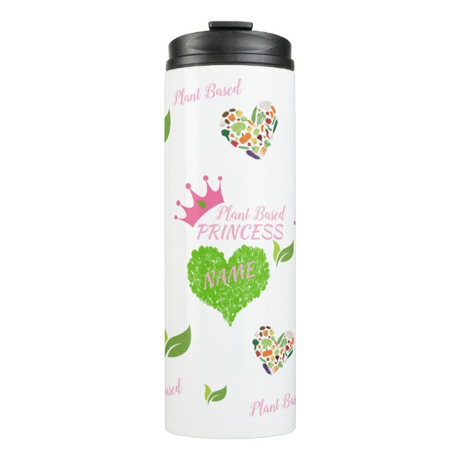 Garrafa Vegan Personalizada - Tumbler Térmico (Frente)