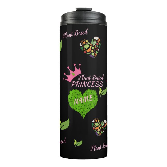 Garrafa Vegan Personalizada - Tumbler Térmico (Frente)