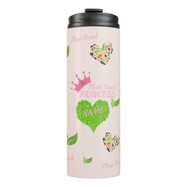 Garrafa Vegana Personalizada - Caneca Térmica (Frente)