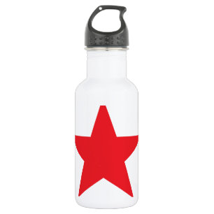 Garrafa Vermelho da estrela 2