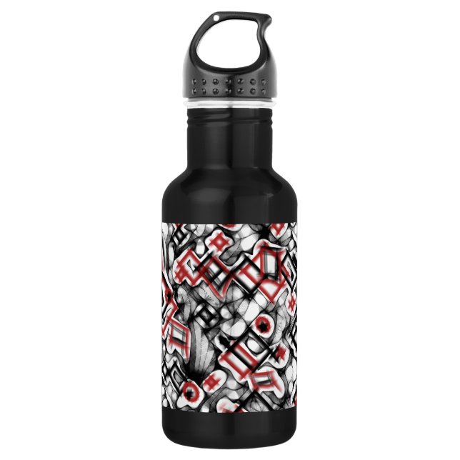 Garrafa Vermelho por toda a parte (Frente)