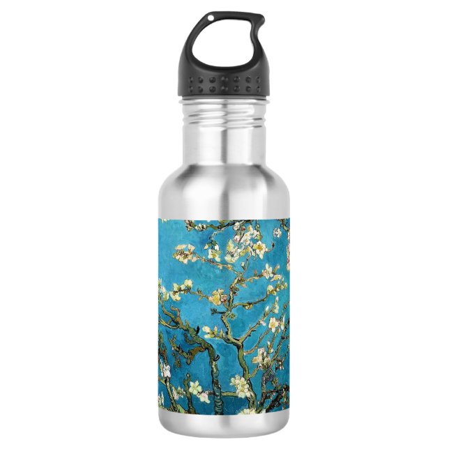 Garrafa Vincent van Gogh, Almond Tree florescente (Frente)