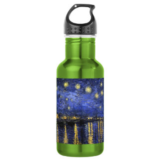 Garrafa Vincent Van Gogh Starry Night Sobre O Ródano