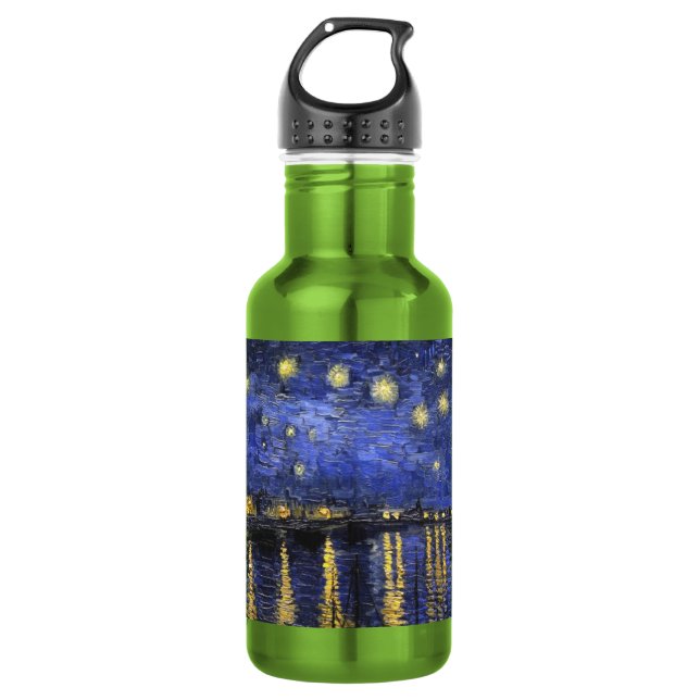 Garrafa Vincent Van Gogh Starry Night Sobre O Ródano (Frente)