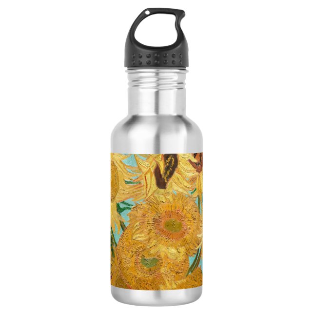 Garrafa Vincent Van Gogh - Vase com Doze Girassóis (Frente)