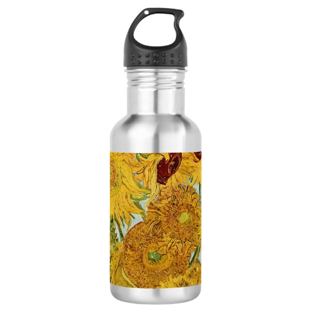 Garrafa Vincent Van Gogh - Vase com Doze Girassóis (Frente)