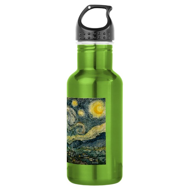 Garrafa Vincent van Gogh's The Starry Night (1889) (Frente)