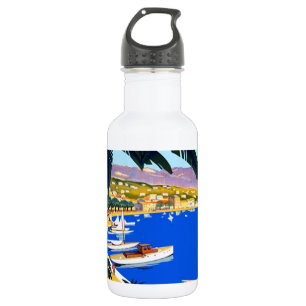 Garrafa Vintage Cote D'Azur Viagem