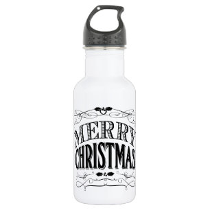 Garrafa vintage moderna Feliz Natal