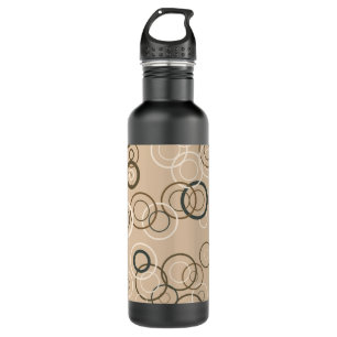 Garrafa Vintage Retro Pop Squares Abstrato Art